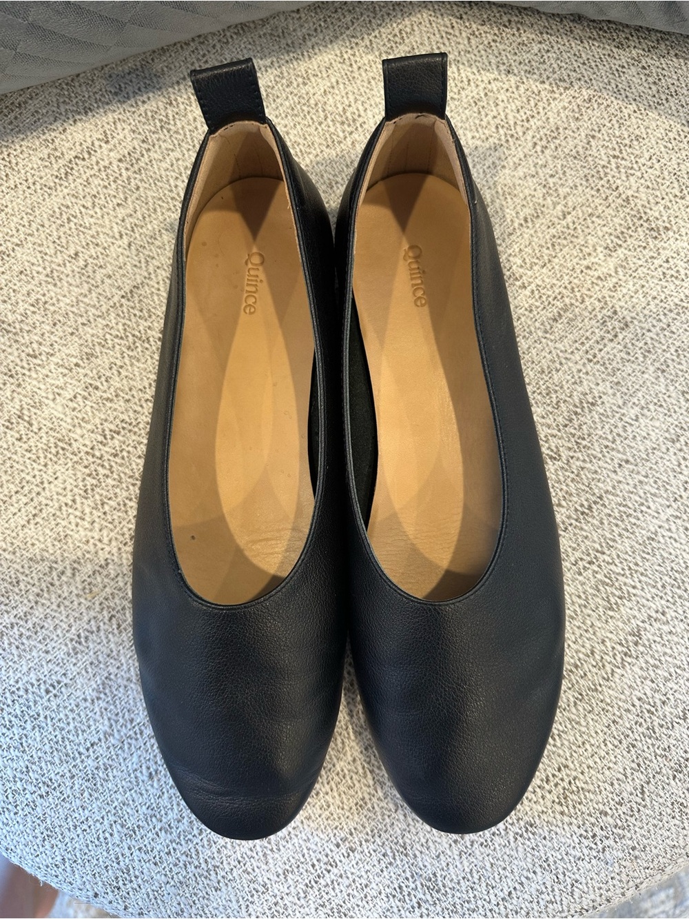 Quince Women’s Italian Leather Glove Ballet Shoes Size 8